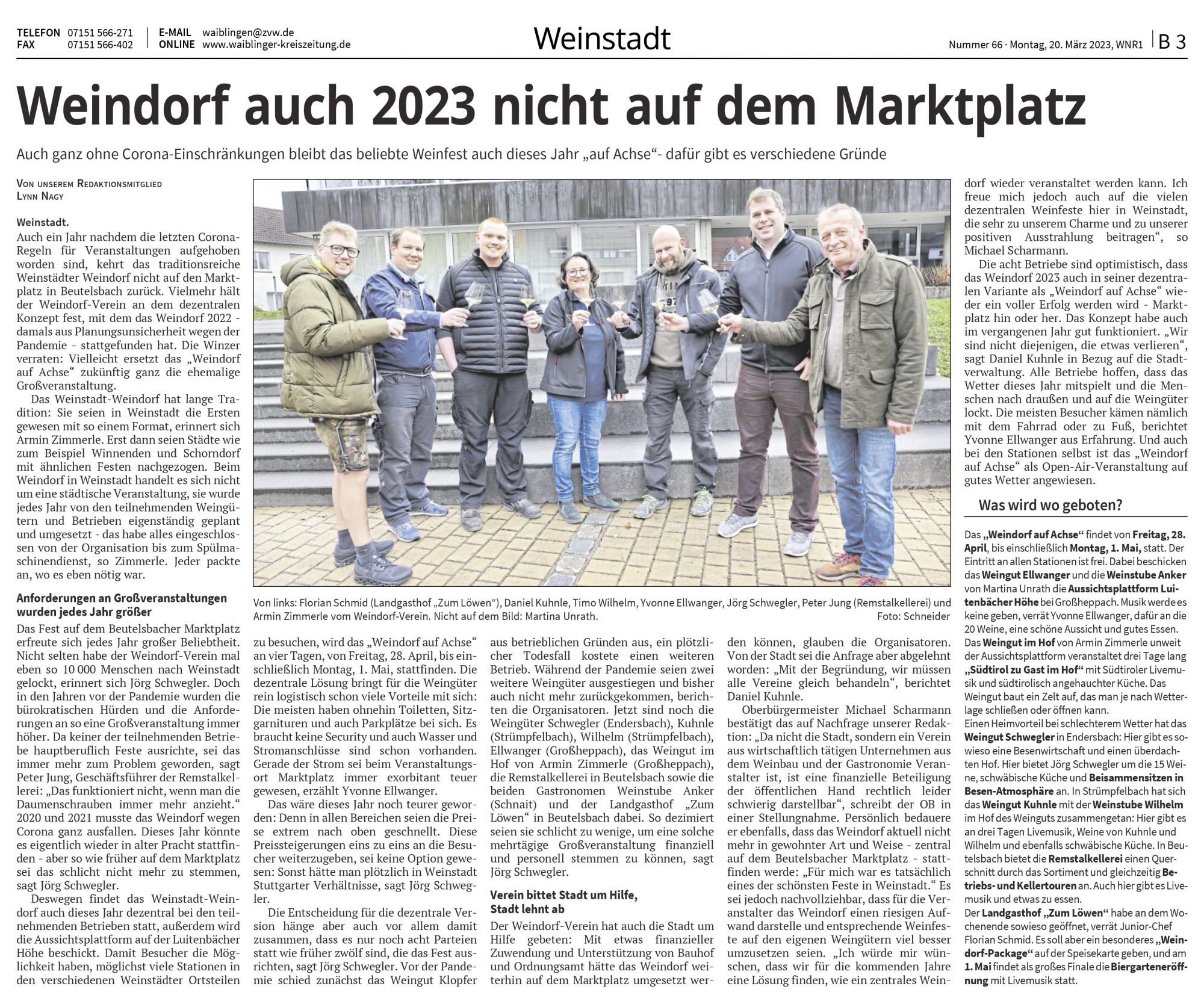 <?=Weindorf auch 2023 nicht auf dem Marktplatz?>