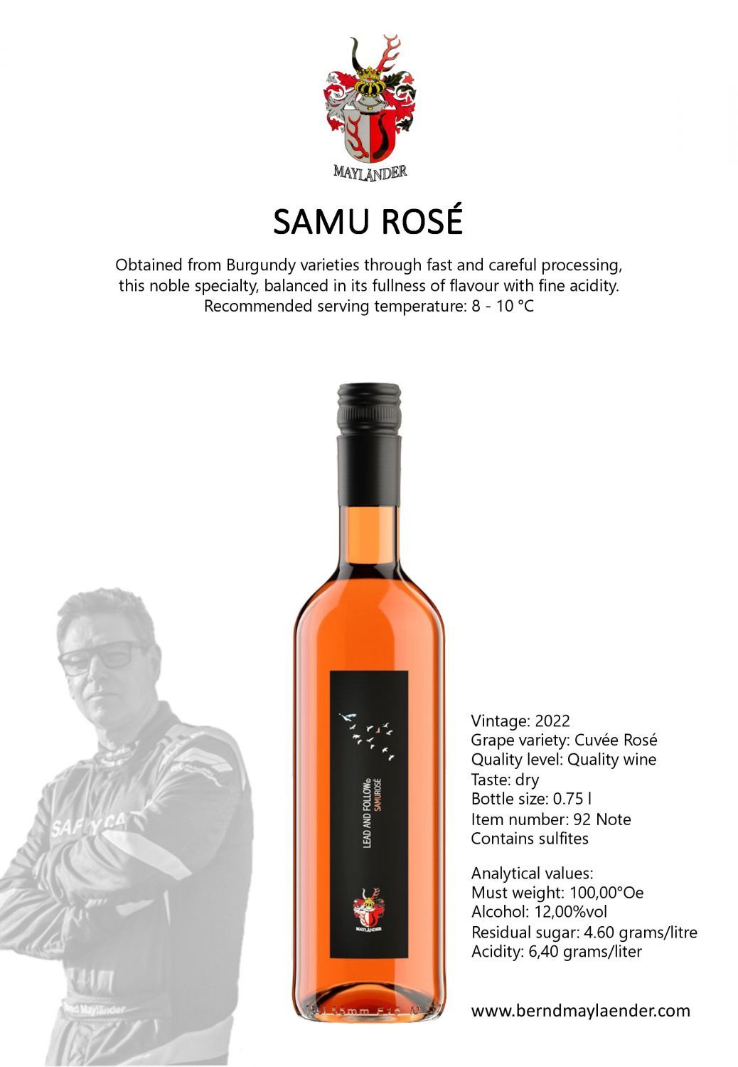 2021 SAMU Rosé Qualitätswein trocken